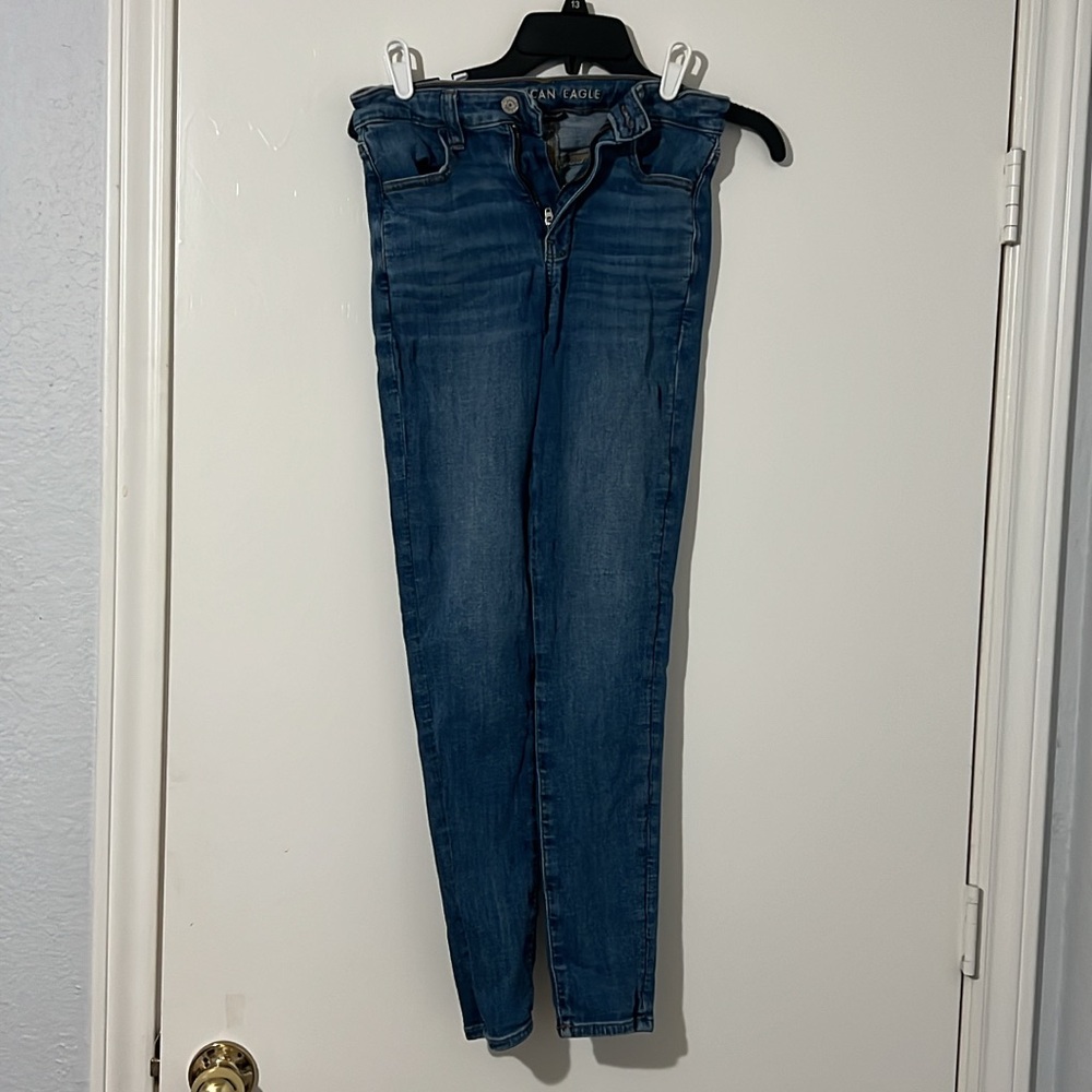 American Eagle Outfitters Blue Skinny Jeans